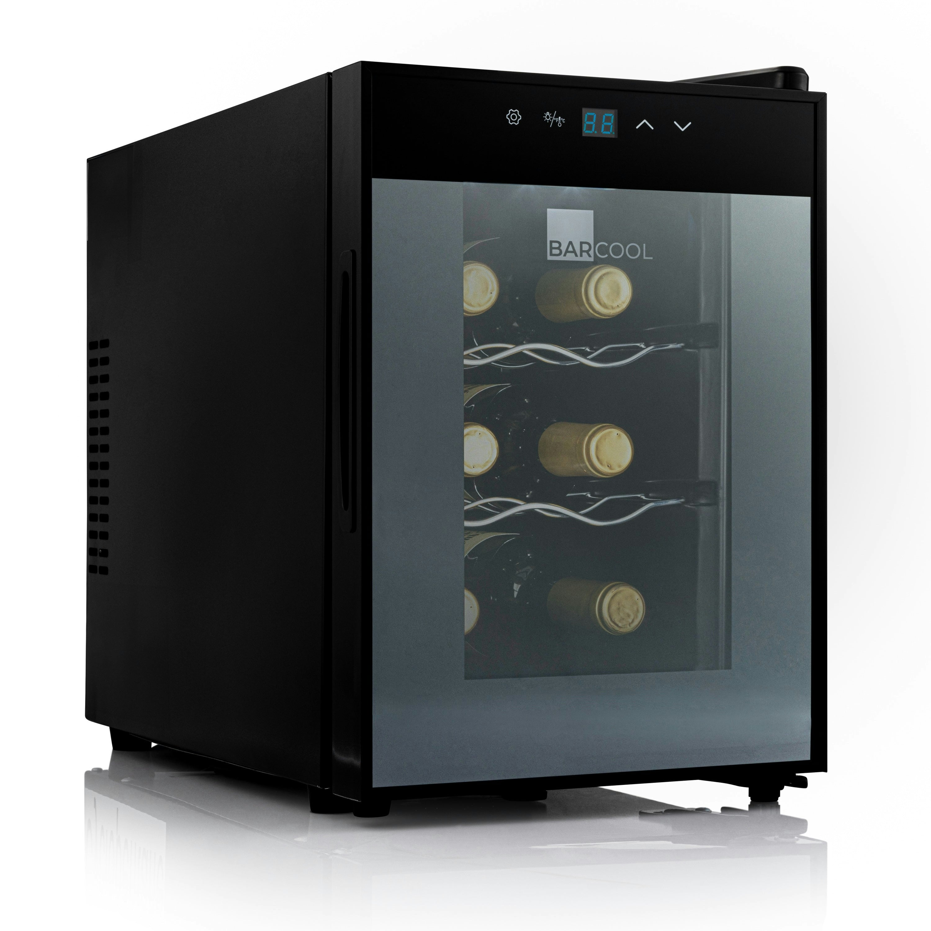 Subcold Black/Light Barcool Vino6 Wine Cooler