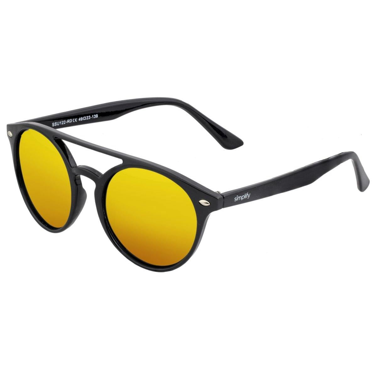 Simplify Black/Red/Yellow Finley Polarized Sunglasses