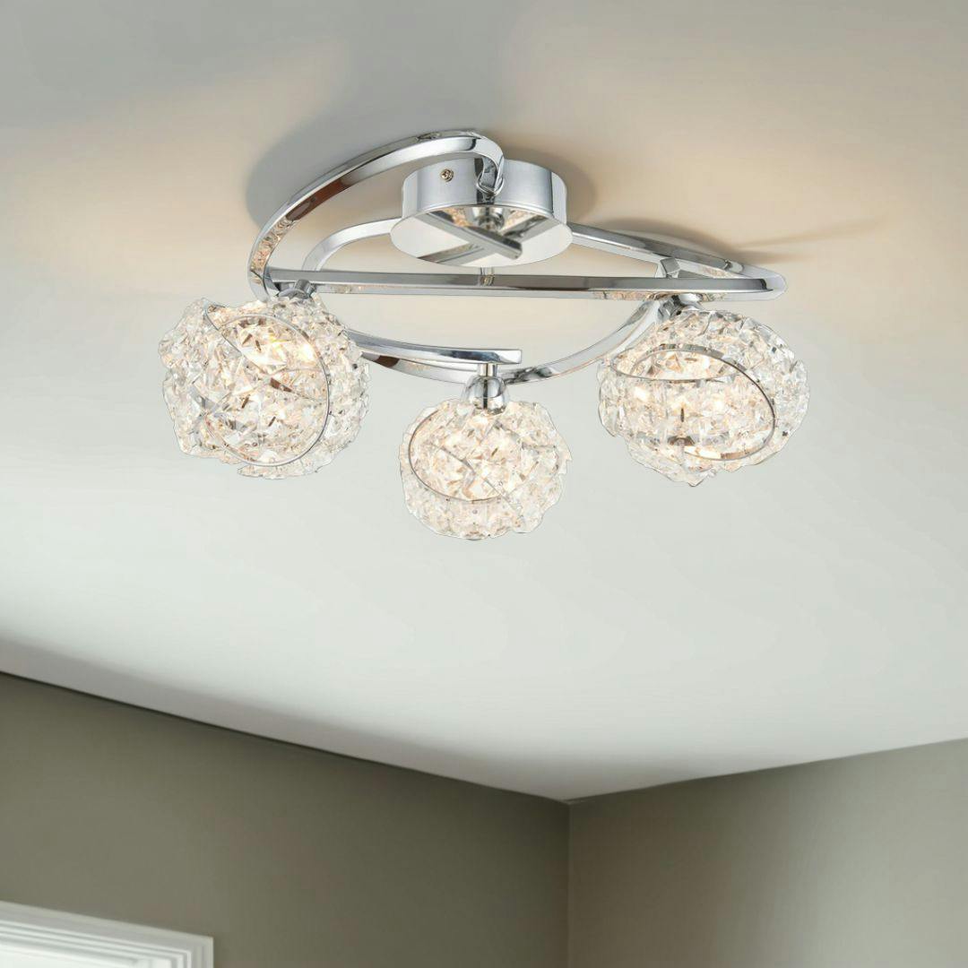 Pagazzi Lighting Light Pagazzi Ing Monaco Semi-Flush Ceiling