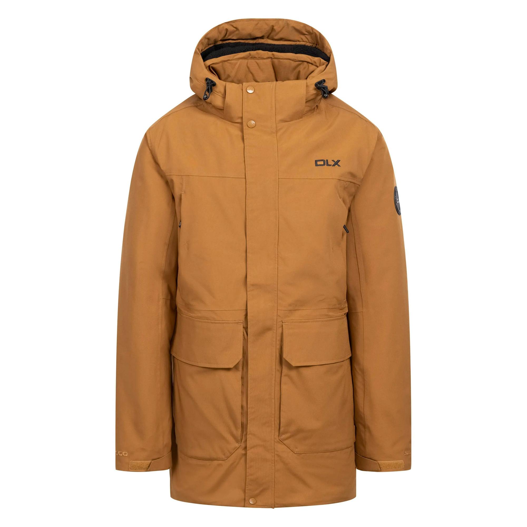 Trespass Men's Light/Brown Donahue Dlx Padded Jacket - Xxl - 100% Mixed