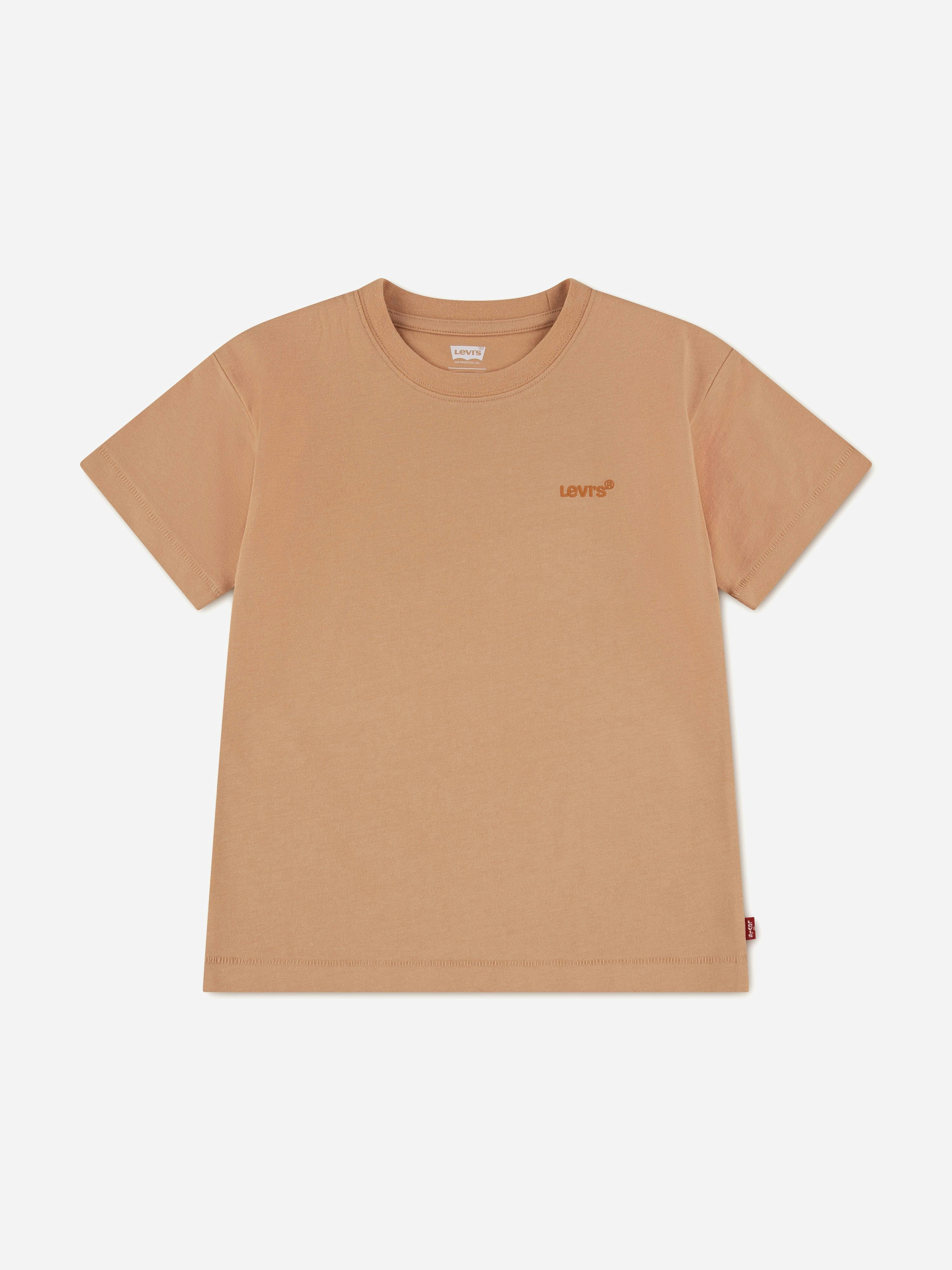 Levi's Kids Wear Boys Red/Orange Levi's Tab Vintage T-Shirt In - 16 Yrs