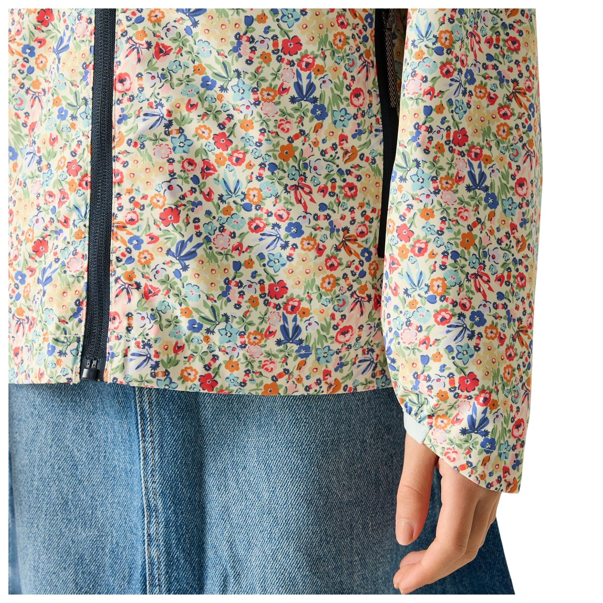 Regatta Girls Lilac/Pink Cath Kidston Floral Waterproof Jacket - Powder Haze - 11-12 Years - Powder Haze - 100% Mixed
