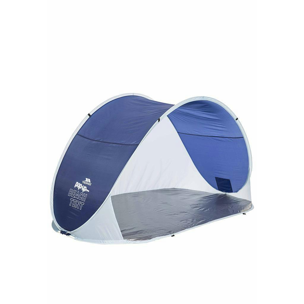 Trespass Blue/White Beach Pop-Up Tent - One Size