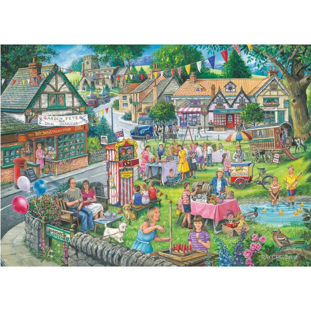 House of Puzzles Summer Green 500 Piece Jigsaw Puzzle - Image 4