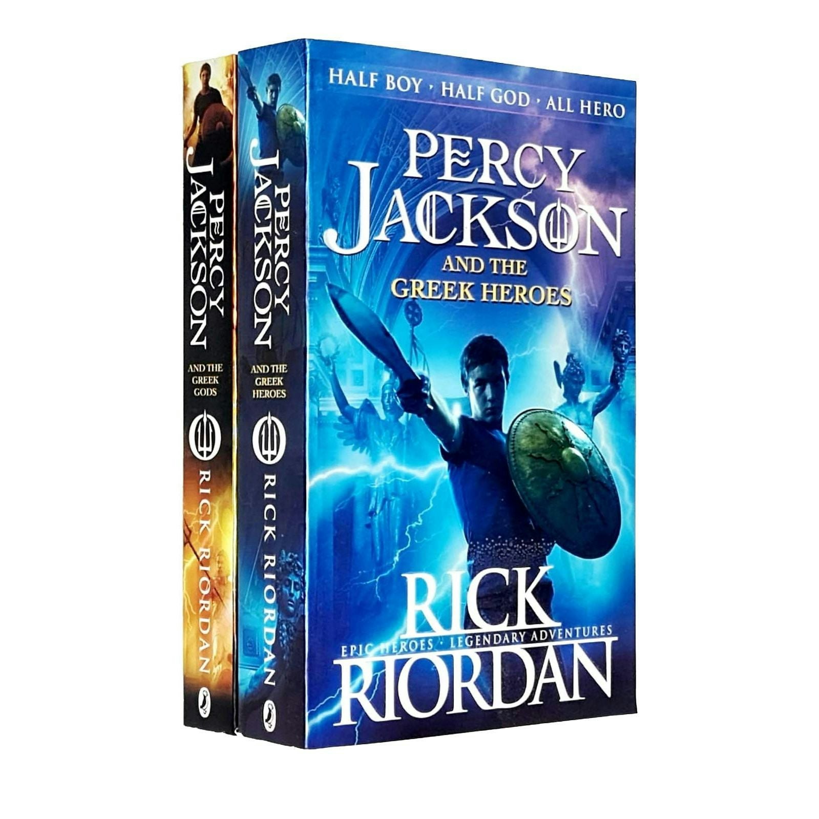 Percy Jackson Collection 2 Books Set Rick Riordan Greek Gods Heroes - Image 11
