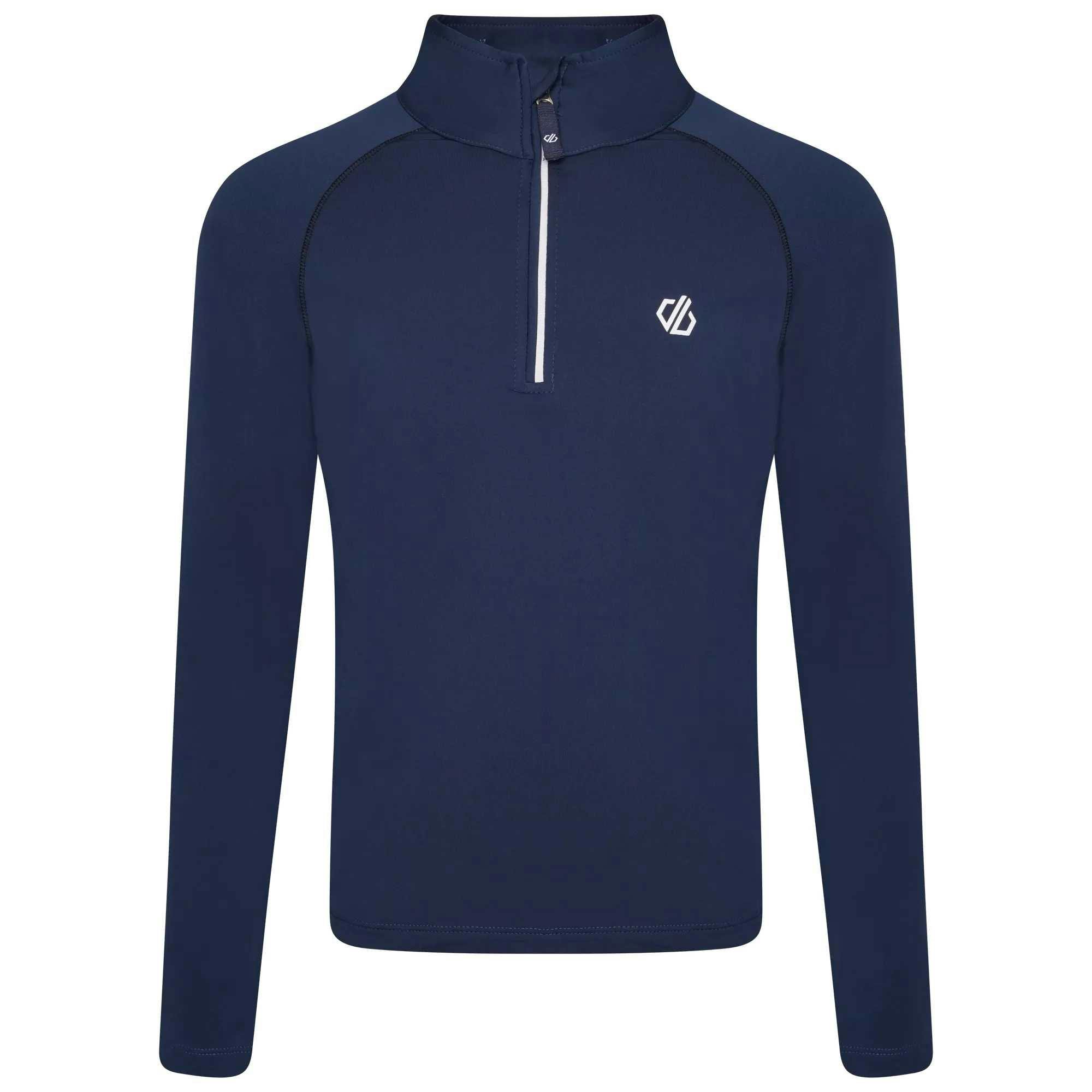 Dare 2B Childrens/Kids Consist Ii Thermal Top - Moonlight Denim - 7-8 Years - Moonlight Denim - 97% Polyester/3% Elastane