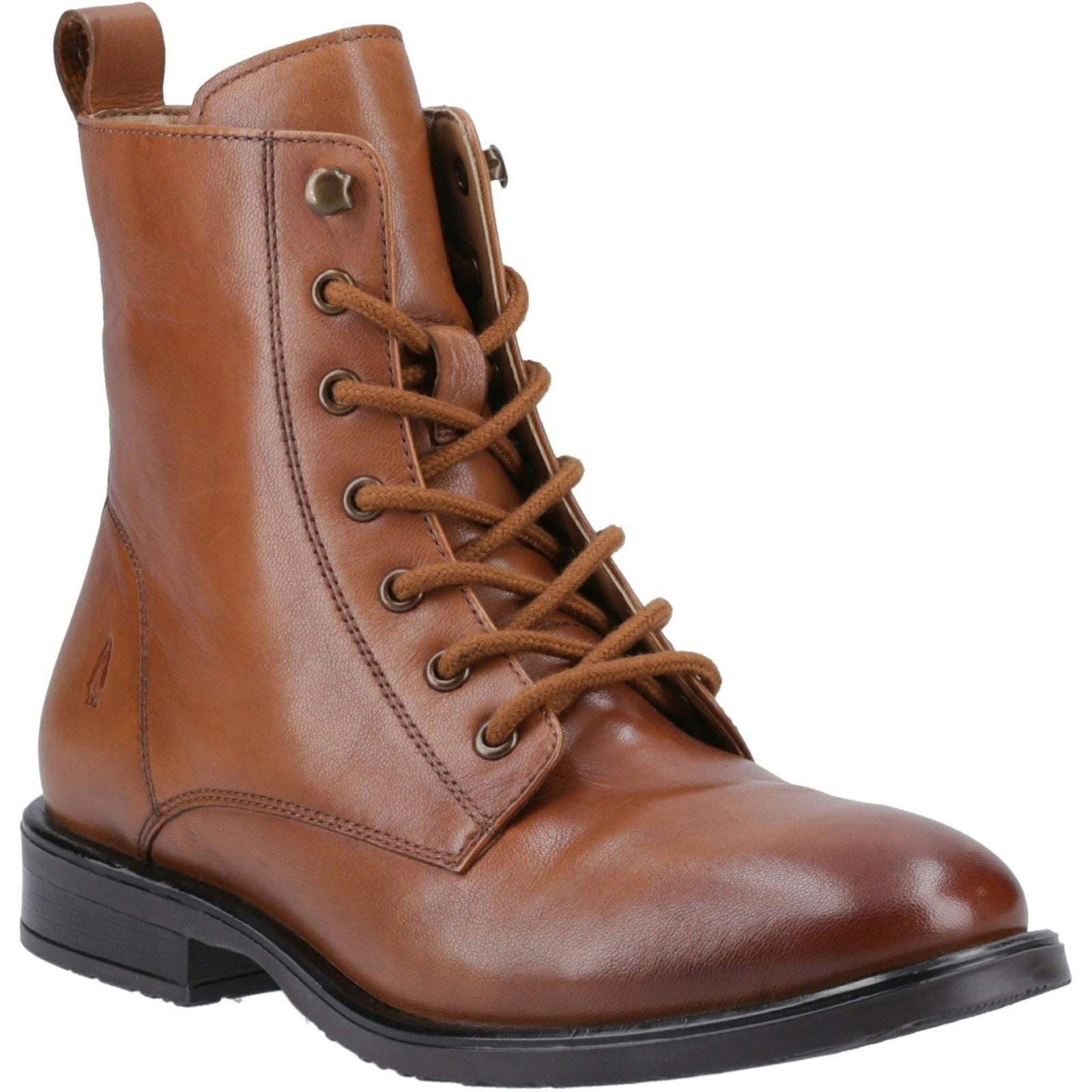 Hush Puppies Women's Valentina Leather Tan Boots - Size 7