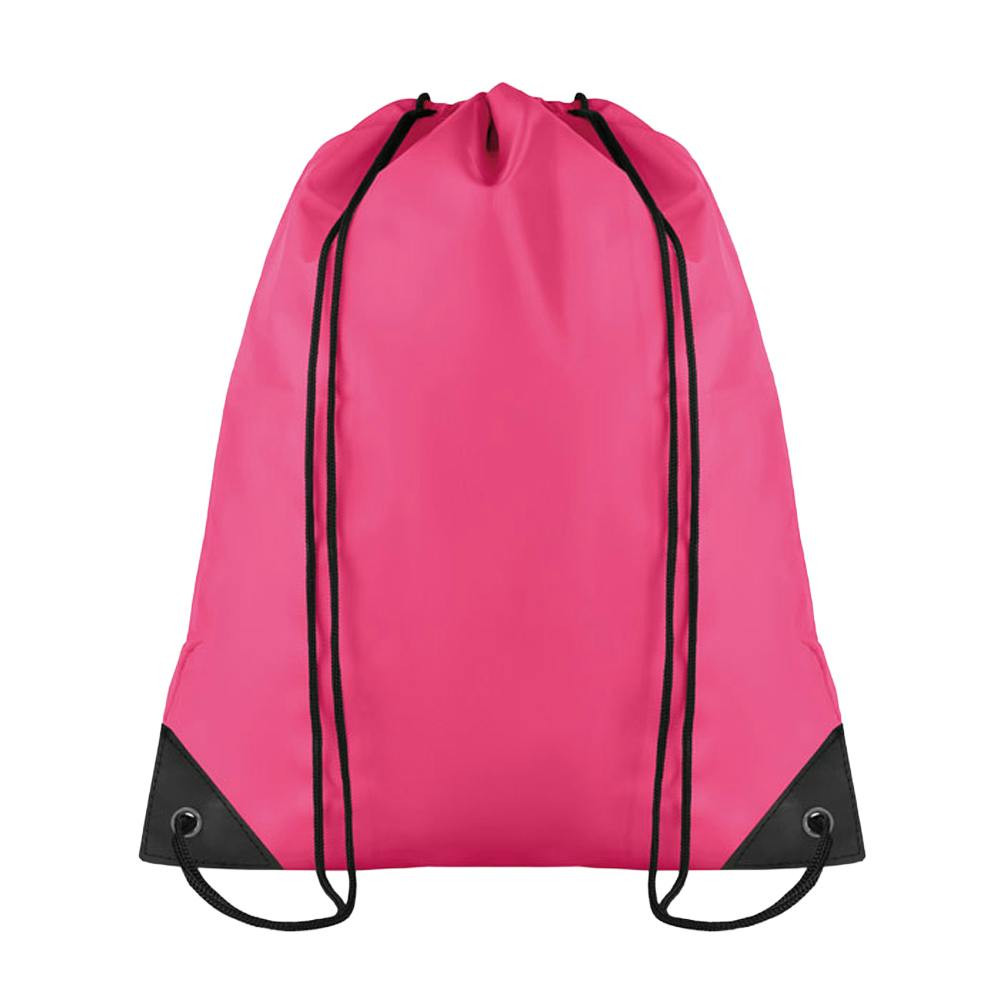 Midocean Fuchsia Shoop Polyester 190T Drawstring Bag - One Size