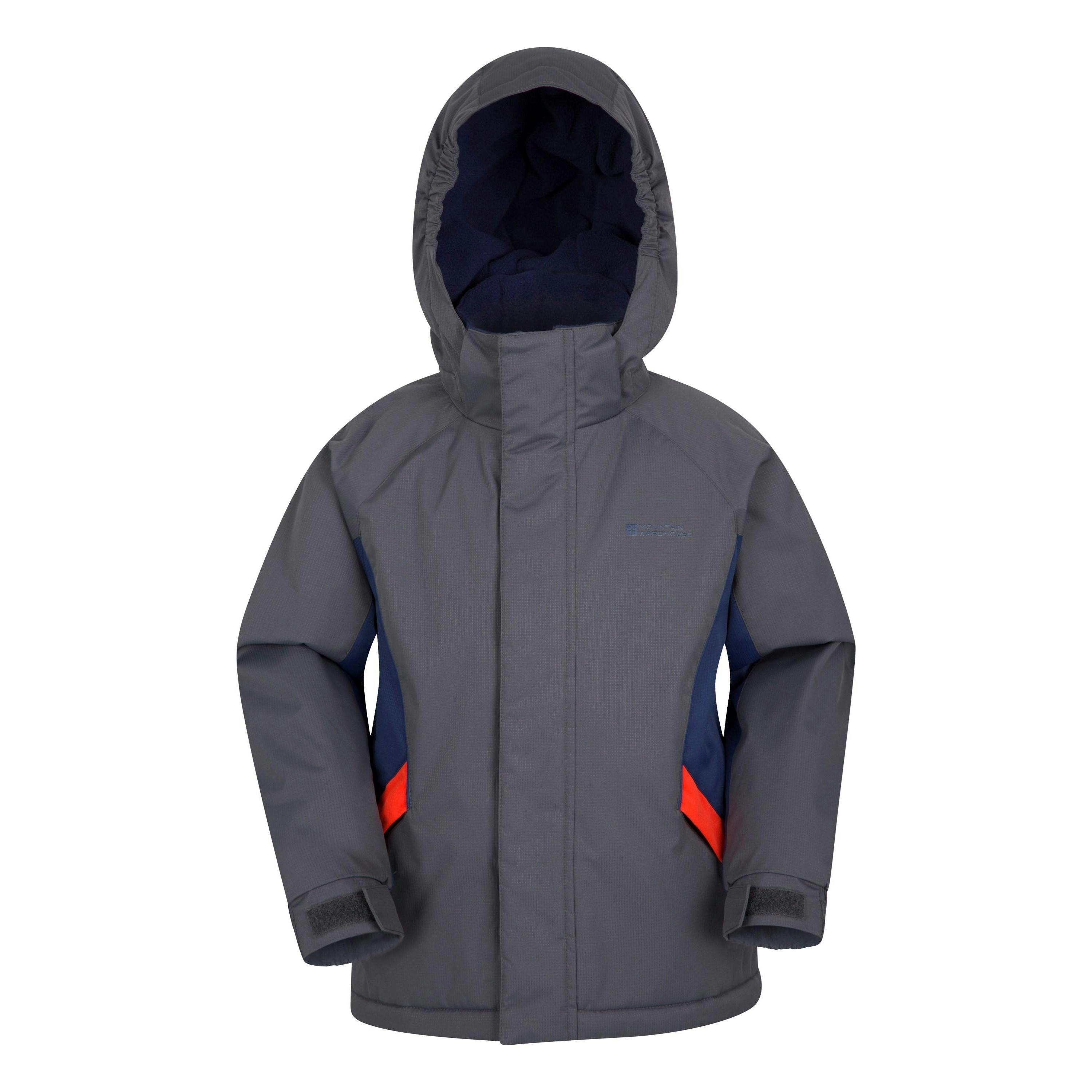 Mountain Warehouse Unisex Kids Dark/Grey Childrens/Kids Raptor Snow Ski Jacket - 2-3 Years