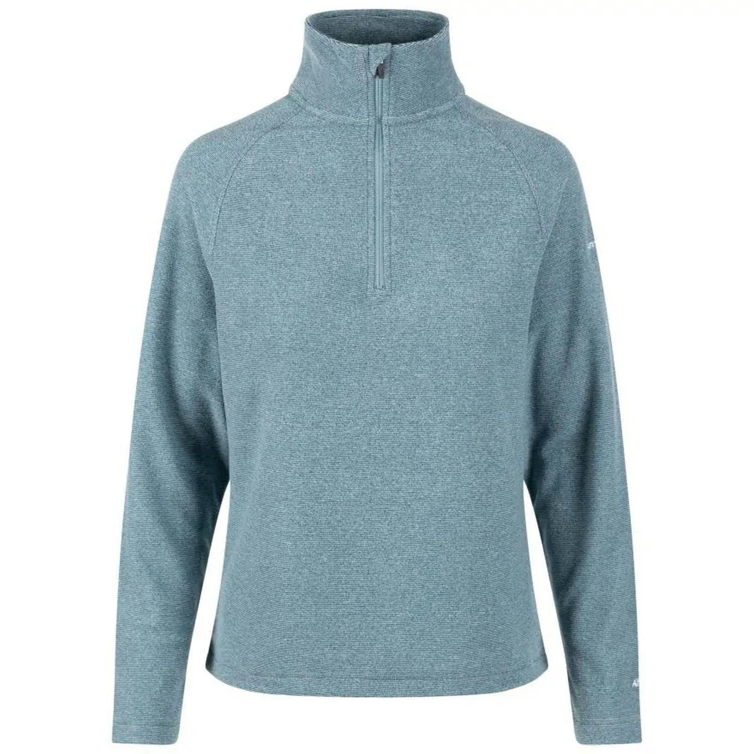 Trespass Women's Blue Meadows Fleece - Storm - Xs - Storm - 100% Polyester