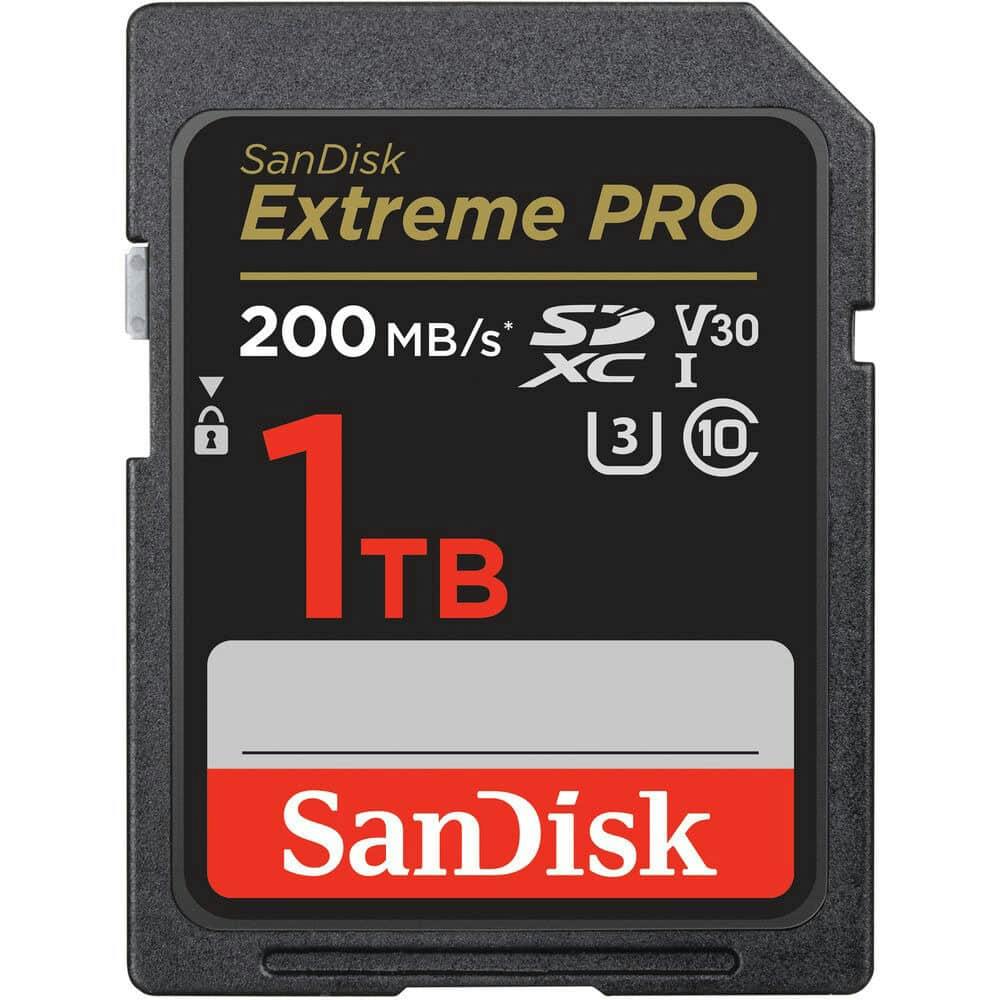 Sandisk Sd Extreme Pro 200Mb/S Flash Memory Card 1Tb 619659188641 - Image 3