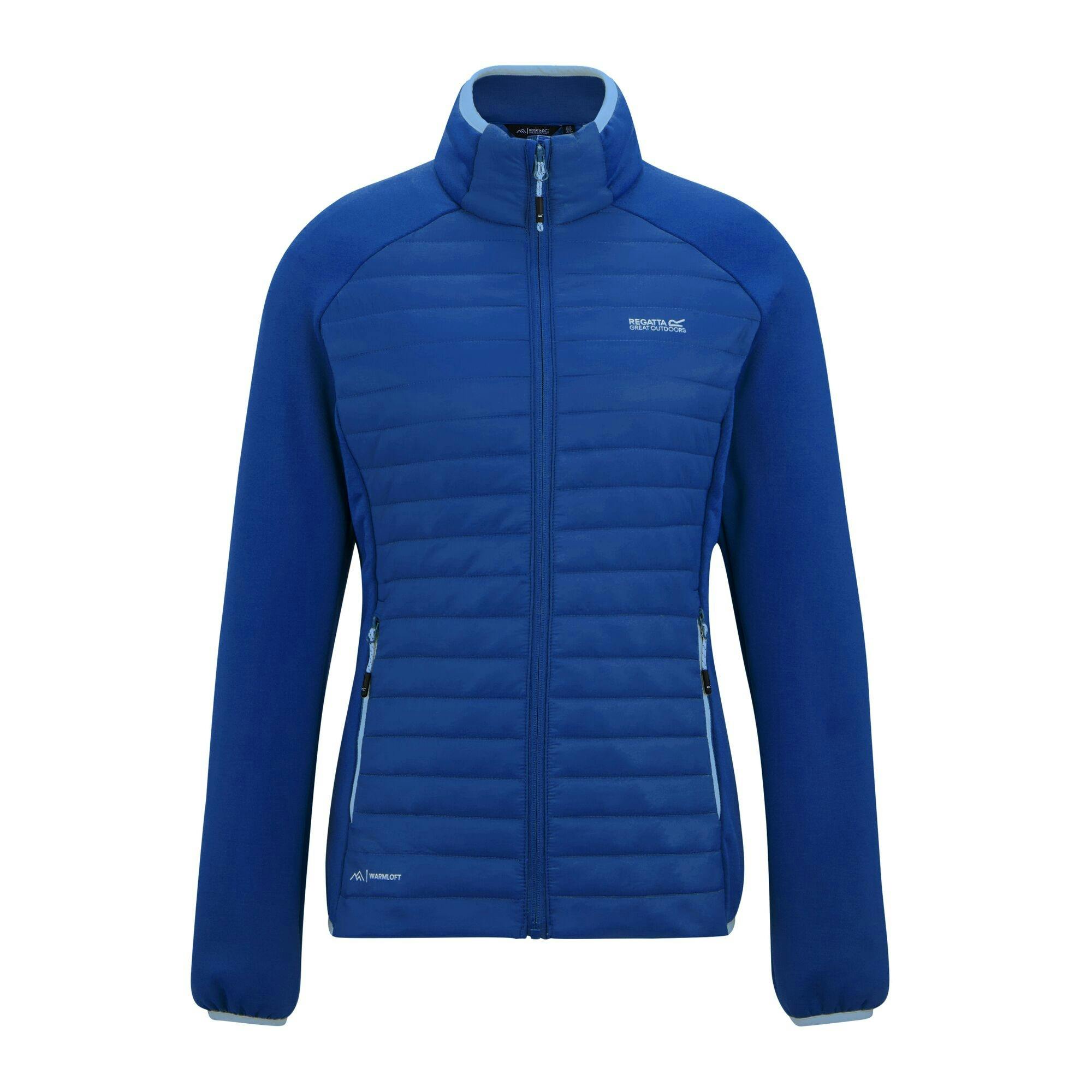 Regatta Women's Blue Clumber Hybrid Jacket - Aviator - 10 Uk - Aviator - 100% Mixed