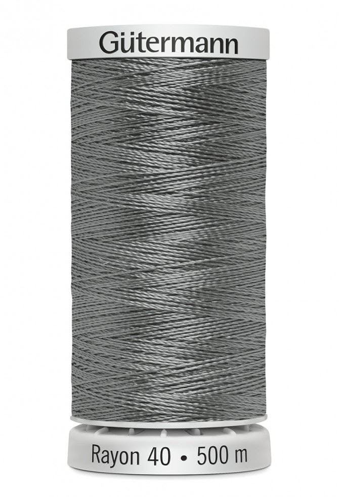 Gutermann No 40 Sulky Rayon Embroidery Thread 500M Rayon Thread Suitable For Embroidery - 1219 - 500 Metres