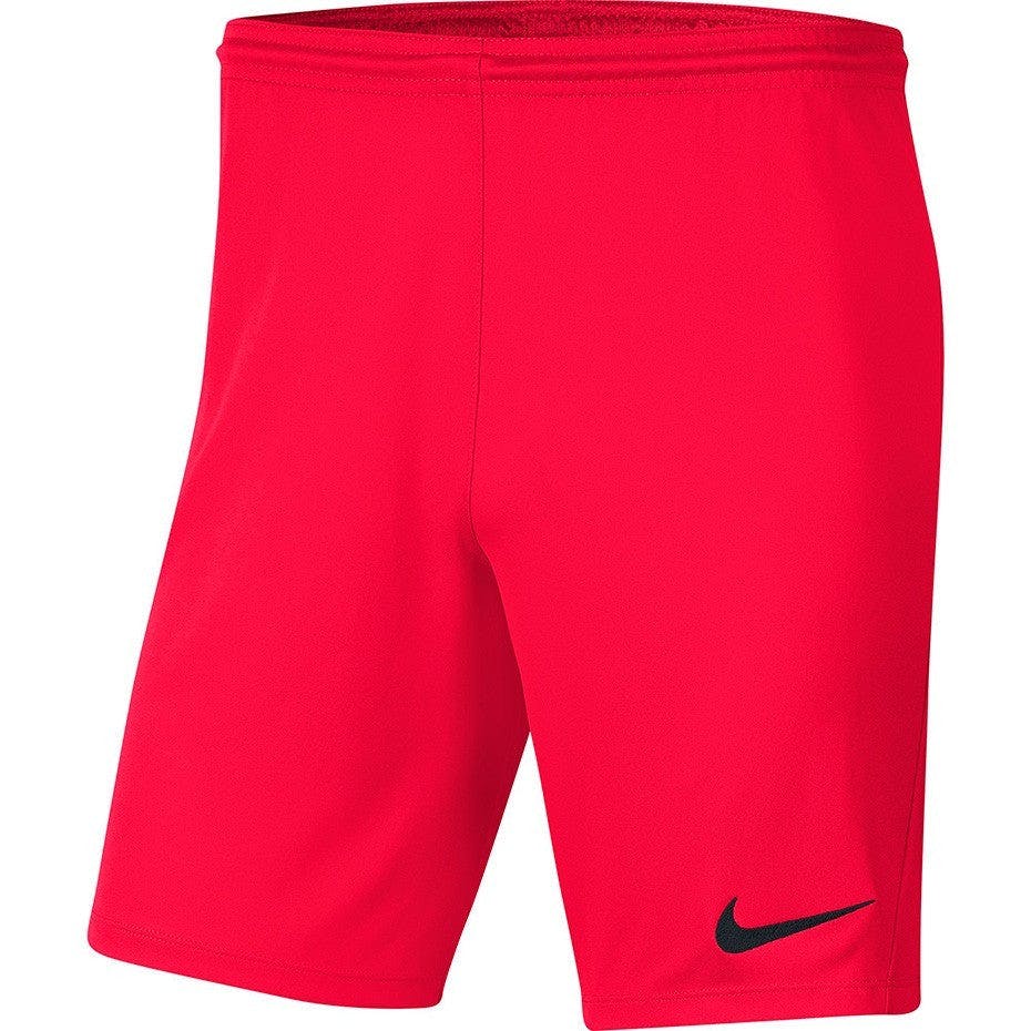 Nike Boys / Girls Park Shorts Junior Crimson Bv6865 - L - 12-13 Years