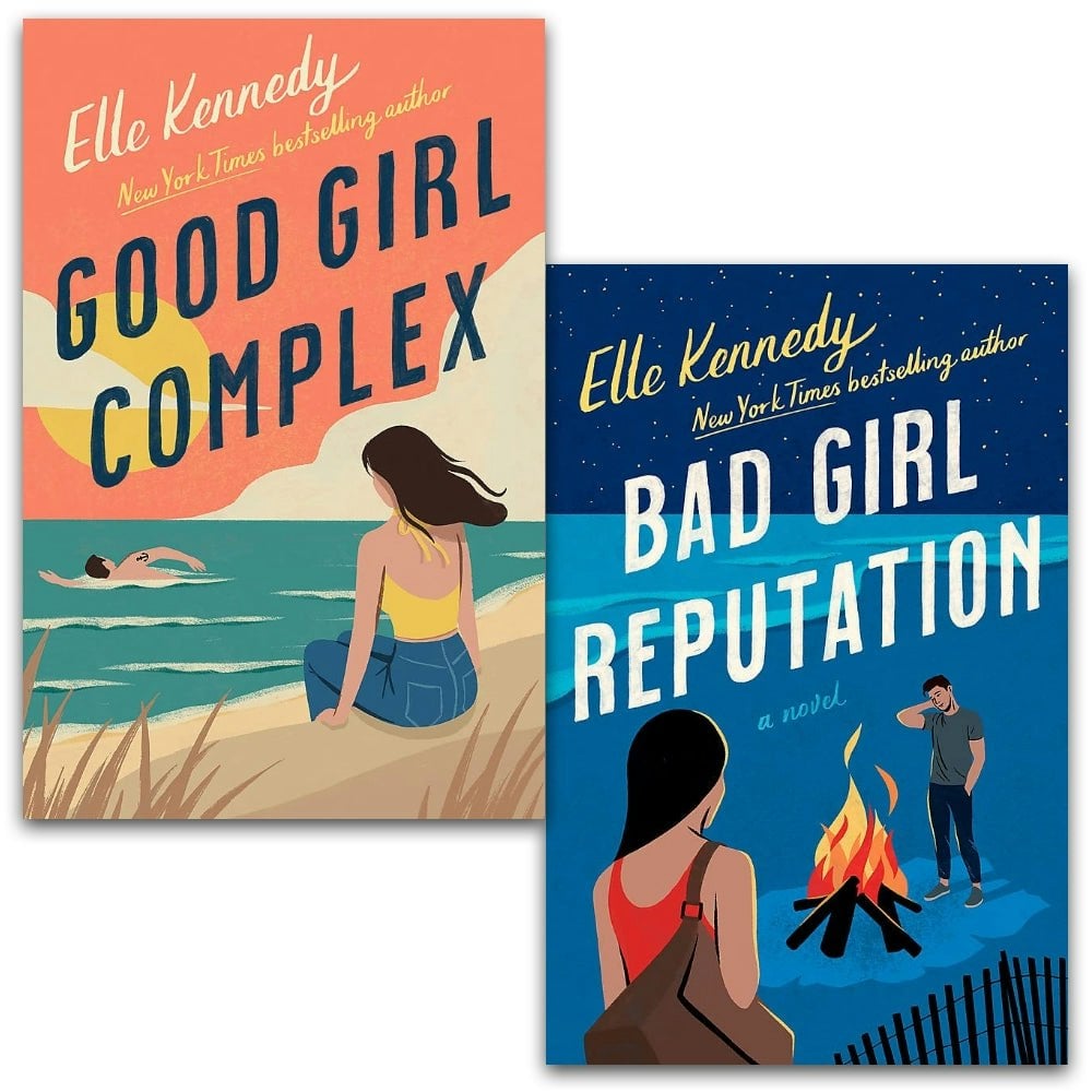 Piatkus Girls Elle Kennedy Avalon Bay Series 2 Book Set (Good Complex, Bad Reputation)