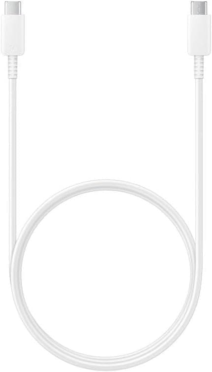 100W Usb Type C To Usb Type C Charge And Sync Cable (1M)- Samsung White - Image 2