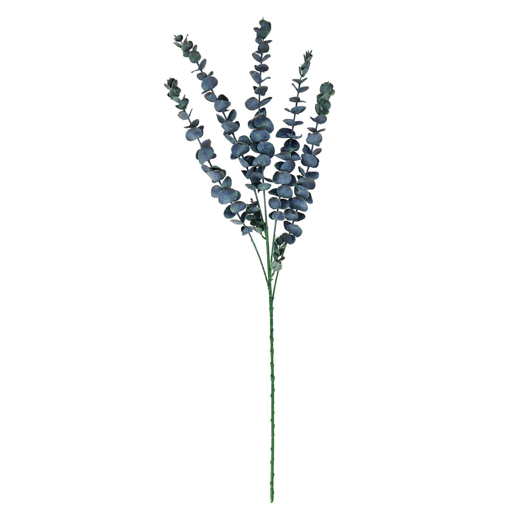 Hill Interiors Blue Eucalyptus Artificial Flower - One Size