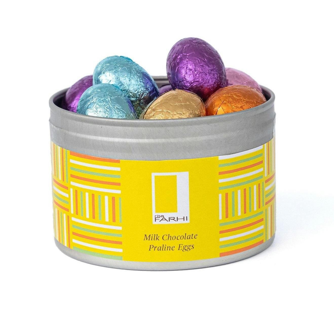 Rita Farhi Milk Chocolate Praline Foiled Easter Egg, 166G