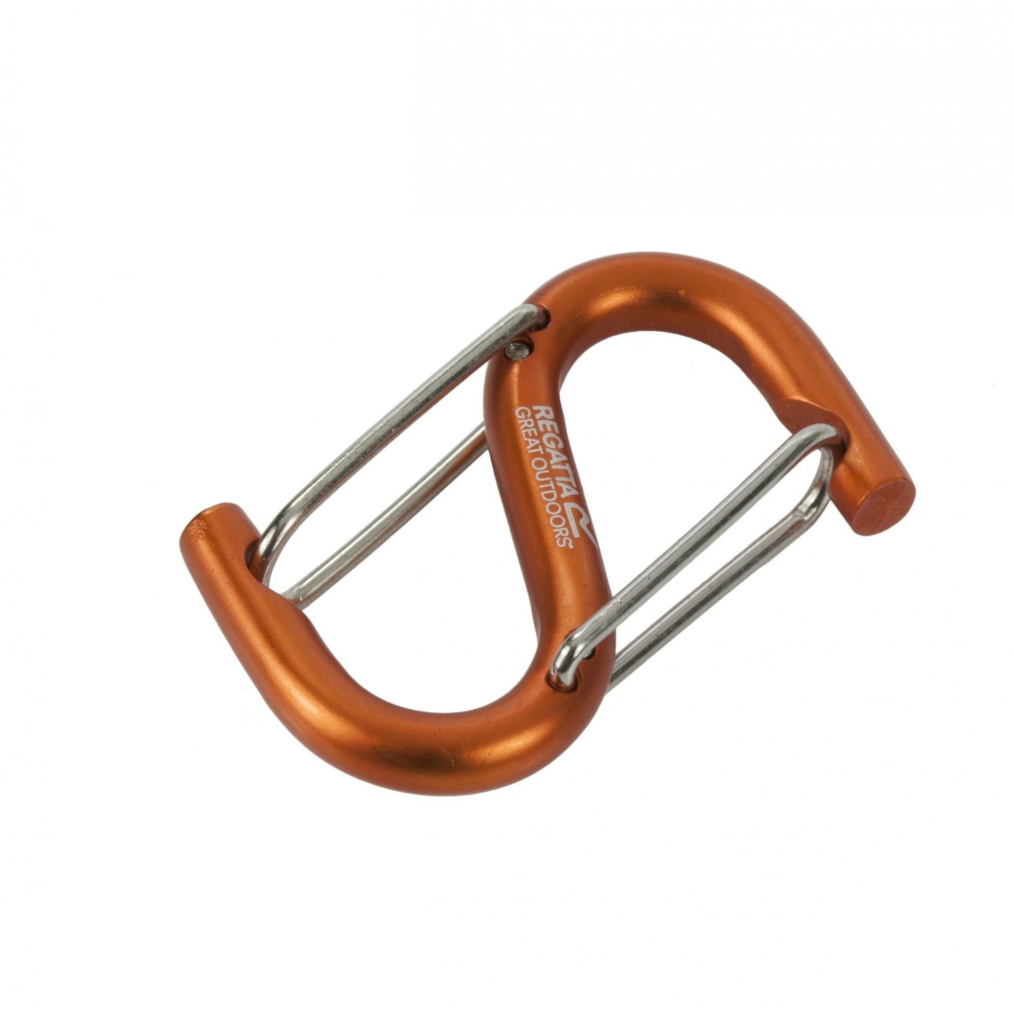Regatta Amber Great Outdoors S Shaped Karabiner - Glow - Glow - One Size - 100% Aluminium