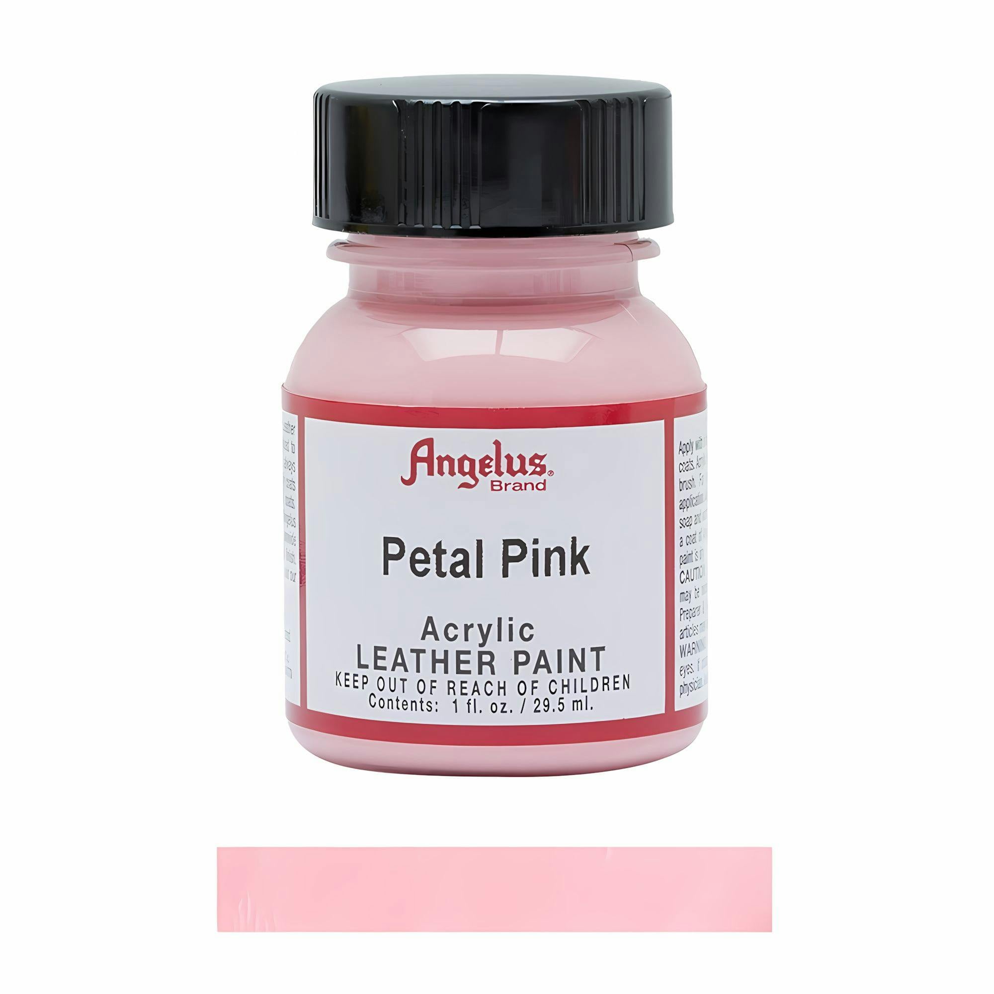 Rackhams Pink Leather Paint For Sneaker Customs And Shoes 1Oz - Petal