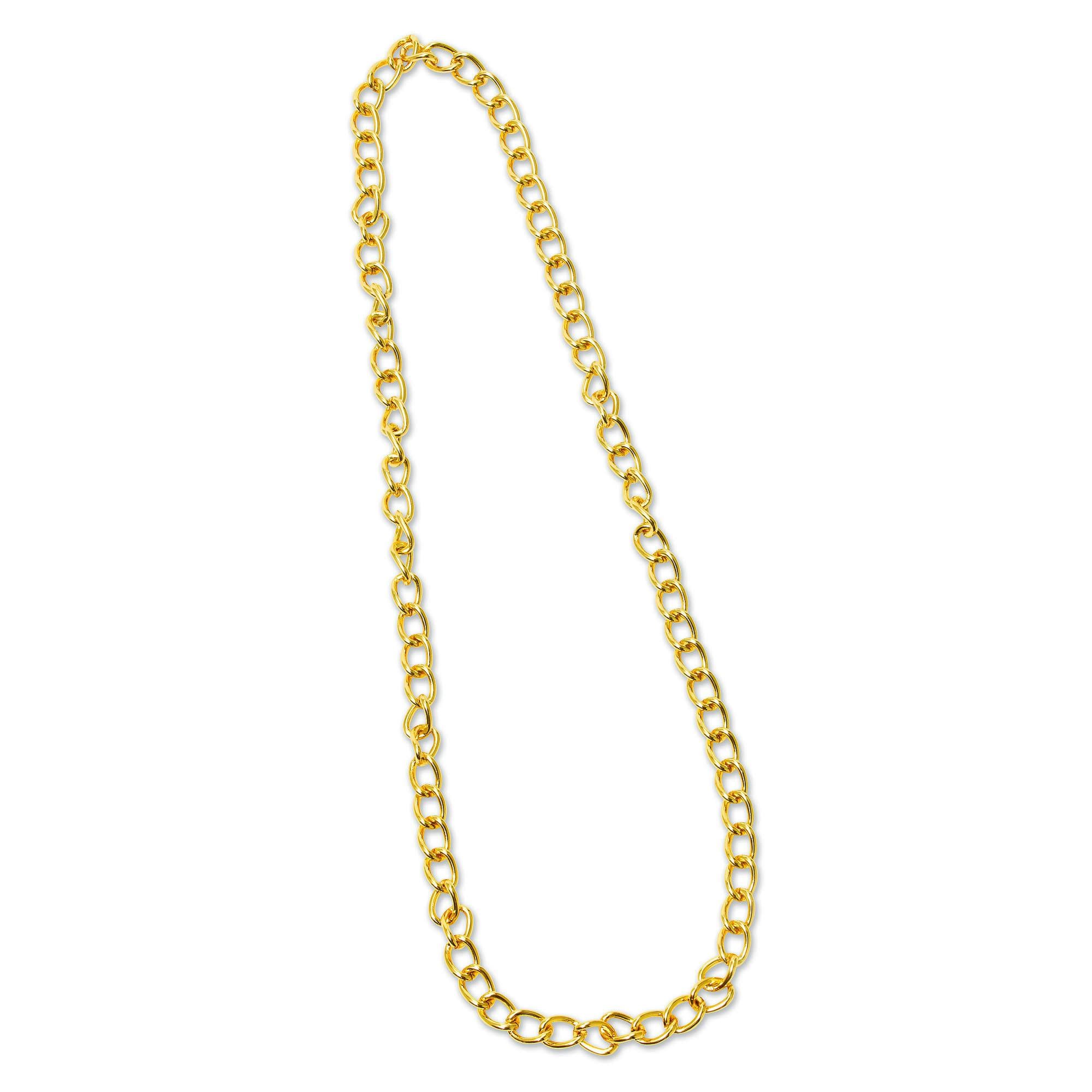 Bristol Novelty Unisex Gold Adults Chain - One Size