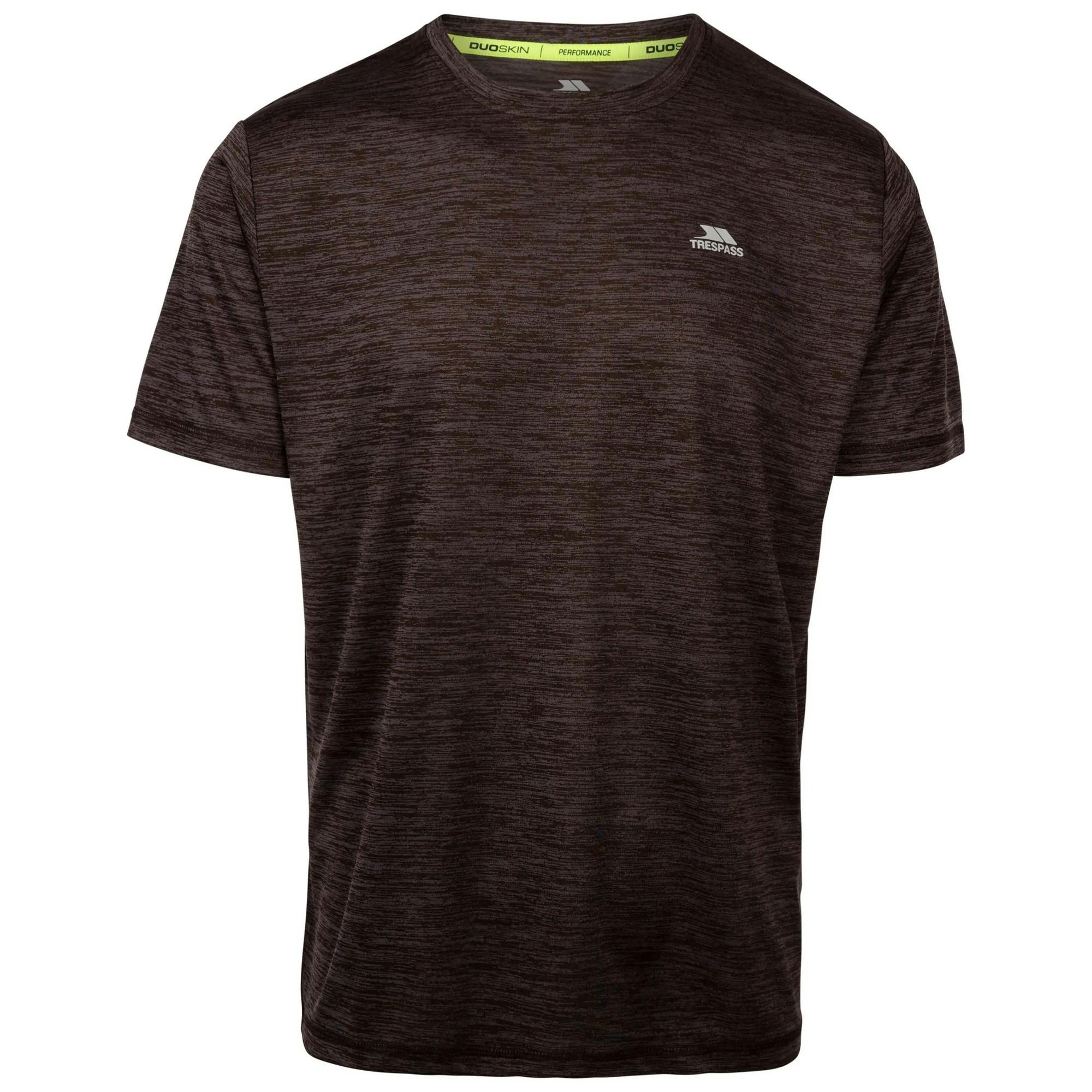 Trespass (M, Dark Flint Marl) Mens Kearsley Active Top - Image 2