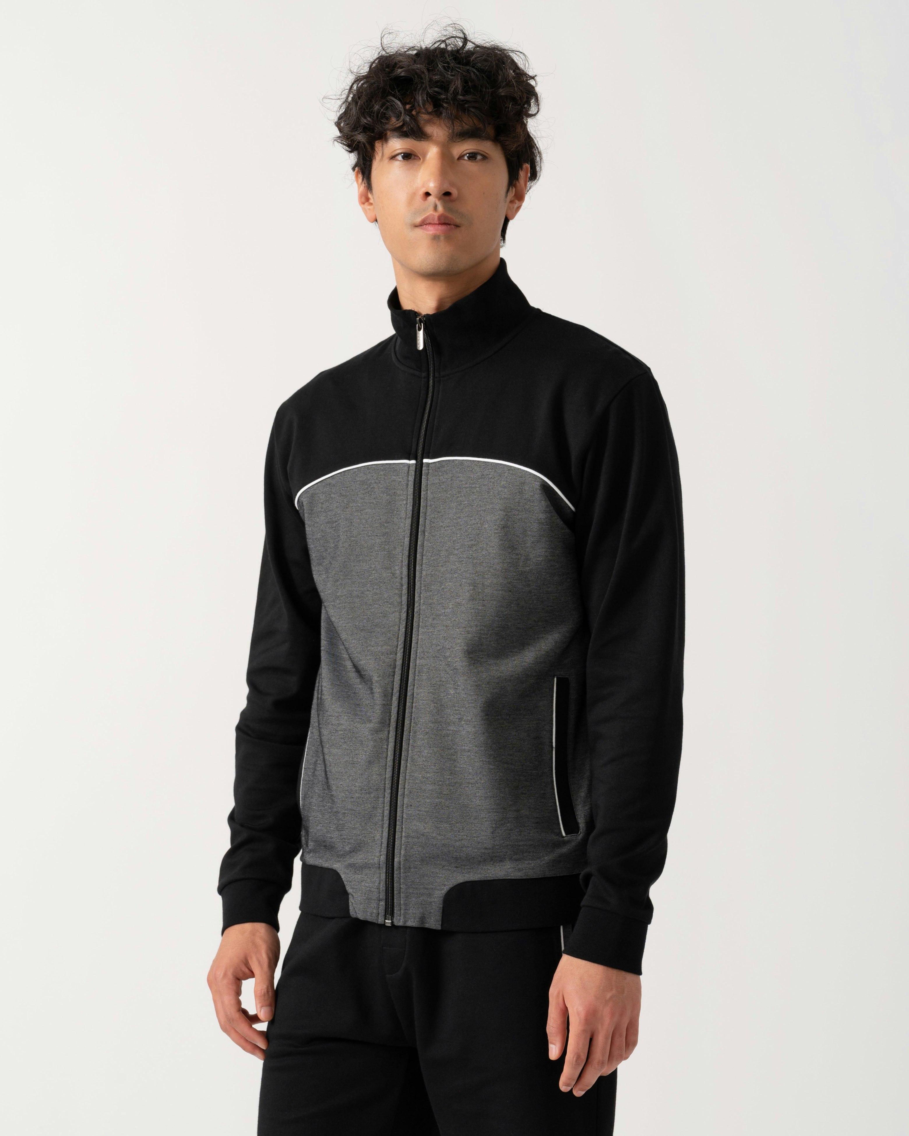 Boss Orange Men's Orange/Black Boss Loungewear Tracksuit Jacket 50545567 - 001 - 001 - Xl