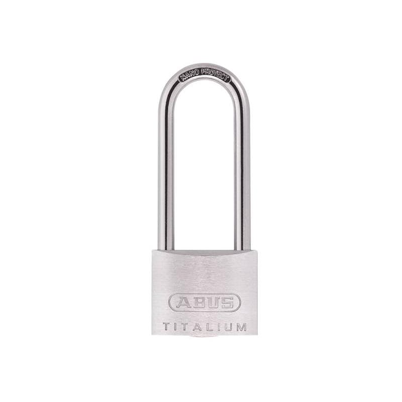 Abus Mechanical 80Ti Series Titalium Padlock - 40Mm Long Shackle 63Mm Carded - Multi Colour