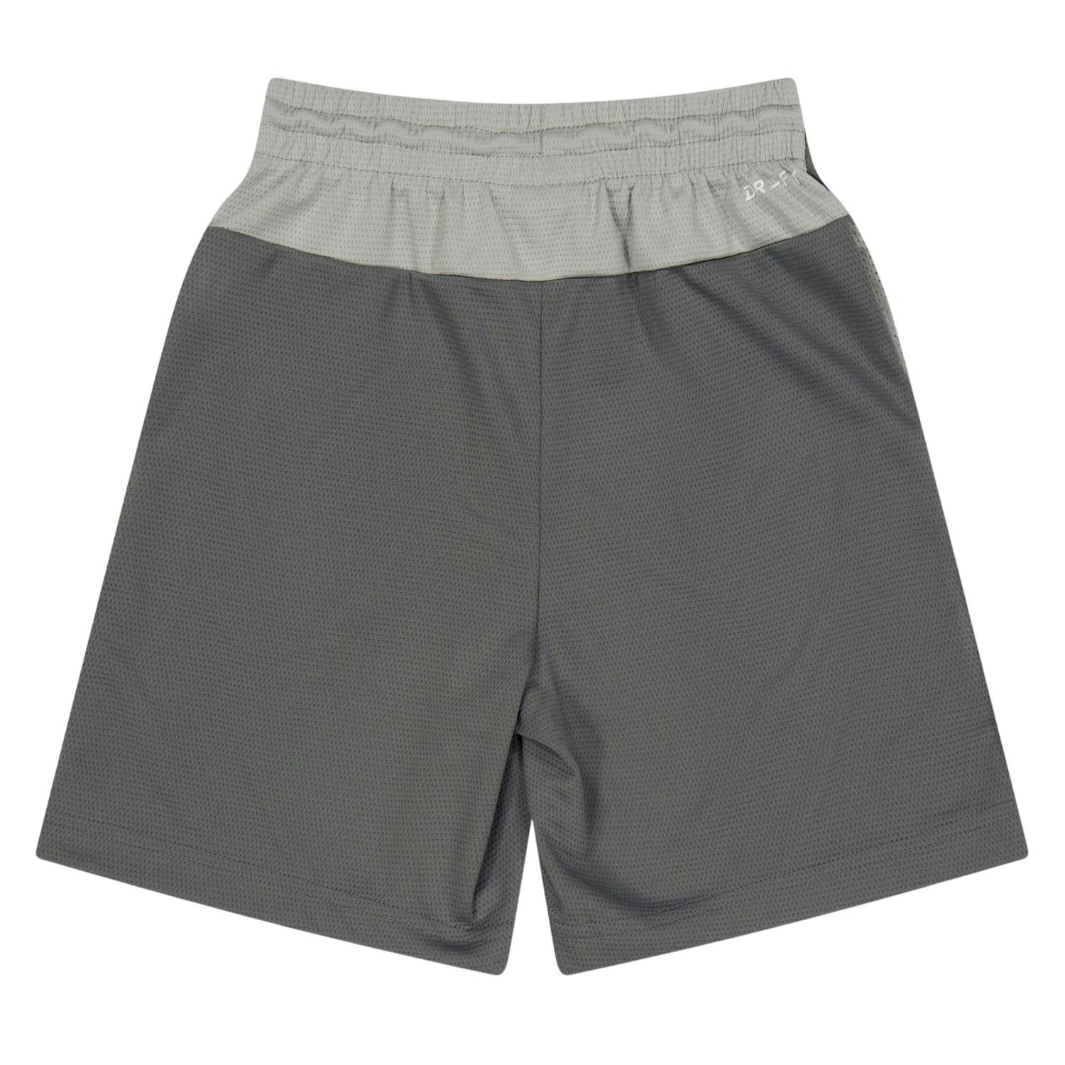 Nike Grey Kids Air Jordan Jumpman Basketball Shorts - Smoke - 13-15 Years - Smoke - 100% Polyester