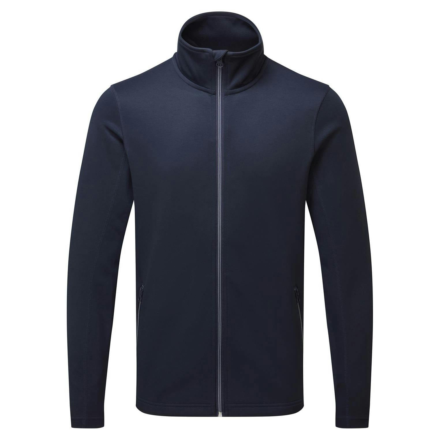 Premier Men's Sustainable Sweat Jacket - French Navy - Xxl - French Navy - 100% Recycled Polyester