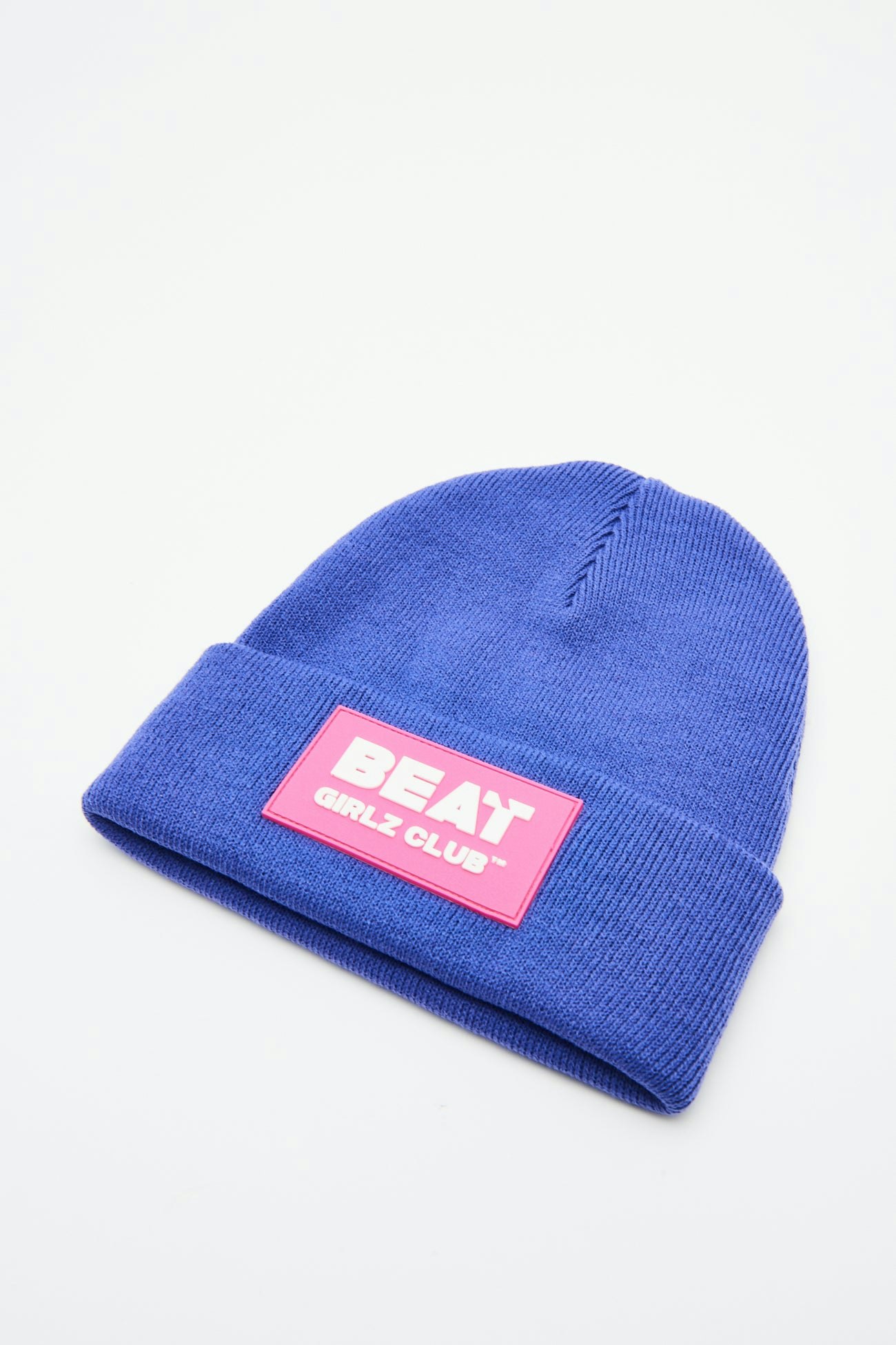 Beat Girlz Club Purple Girlz Logo Beanie Hat - Electric