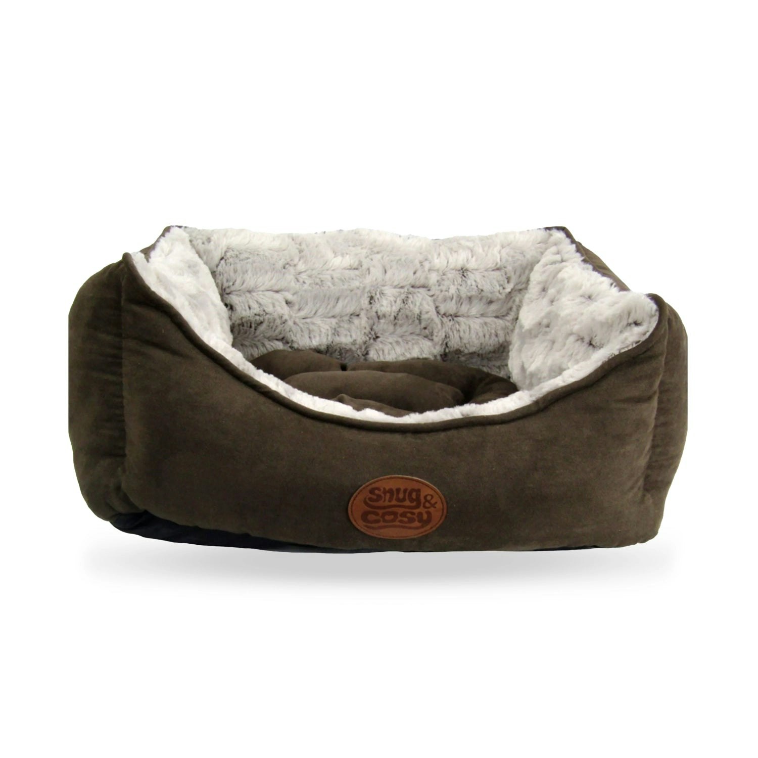 Snug And Cosy Pets Brown The Novara Bed - 42"