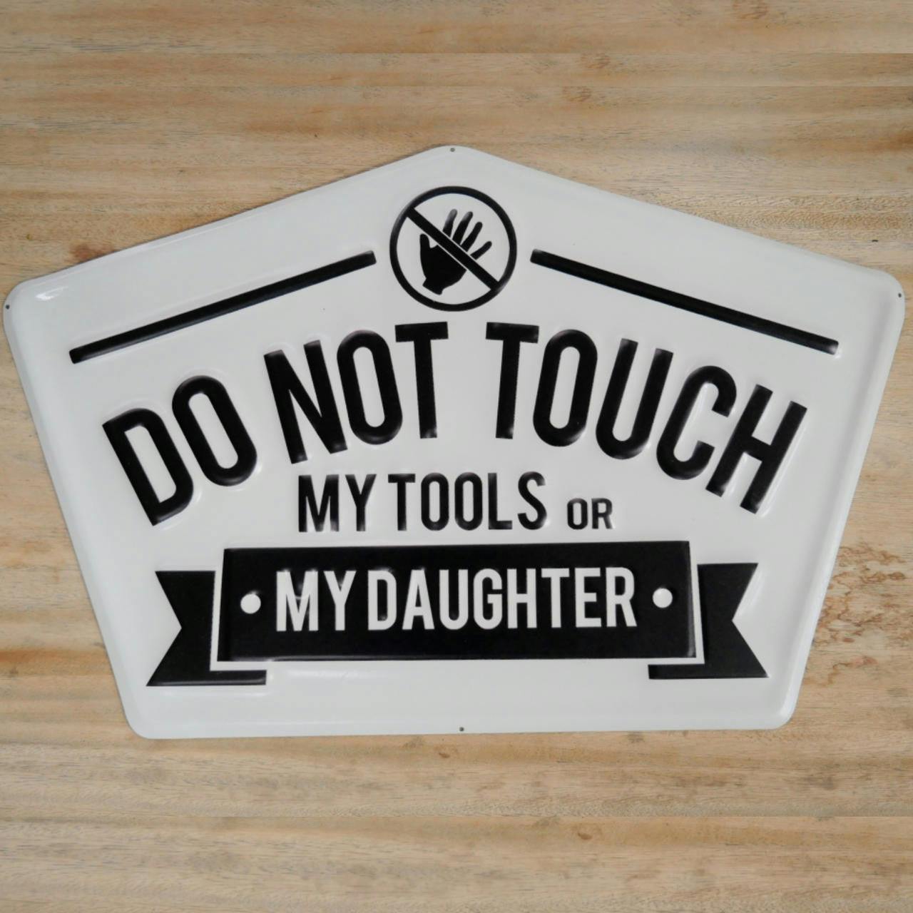 Rackhams Quote Sign Home Wall Plaque Â€˜Do Not Touchâ€™