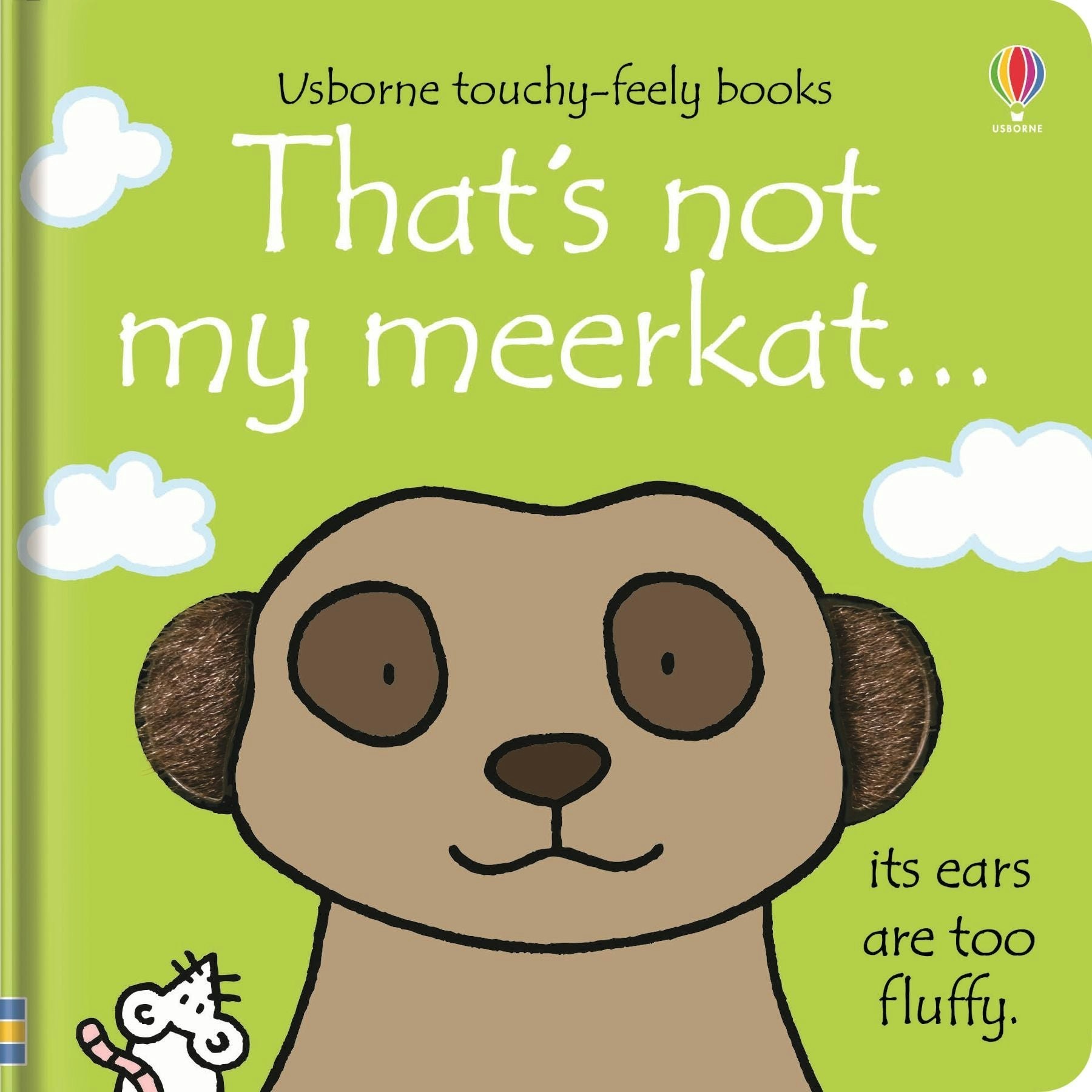 Usborne White Thats Not My Meerkat - Touchy-Feely Board Books