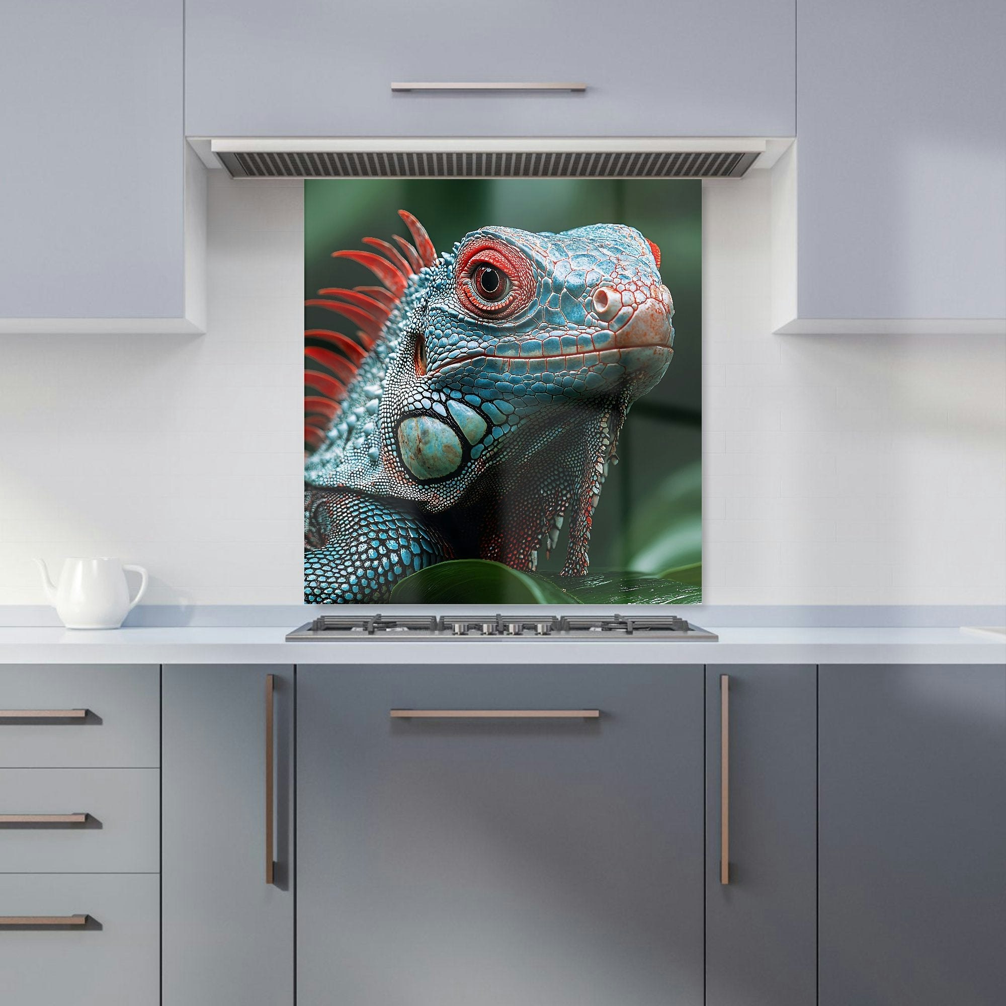 Warren Reed Lizard Kitchen Splashback - W700mm X H650mm