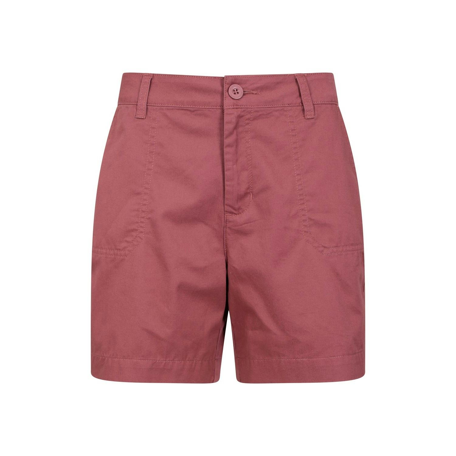 Mountain Warehouse Women's Dark/Pink / Bayside Shorts - 16 Uk - 100% Cotton
