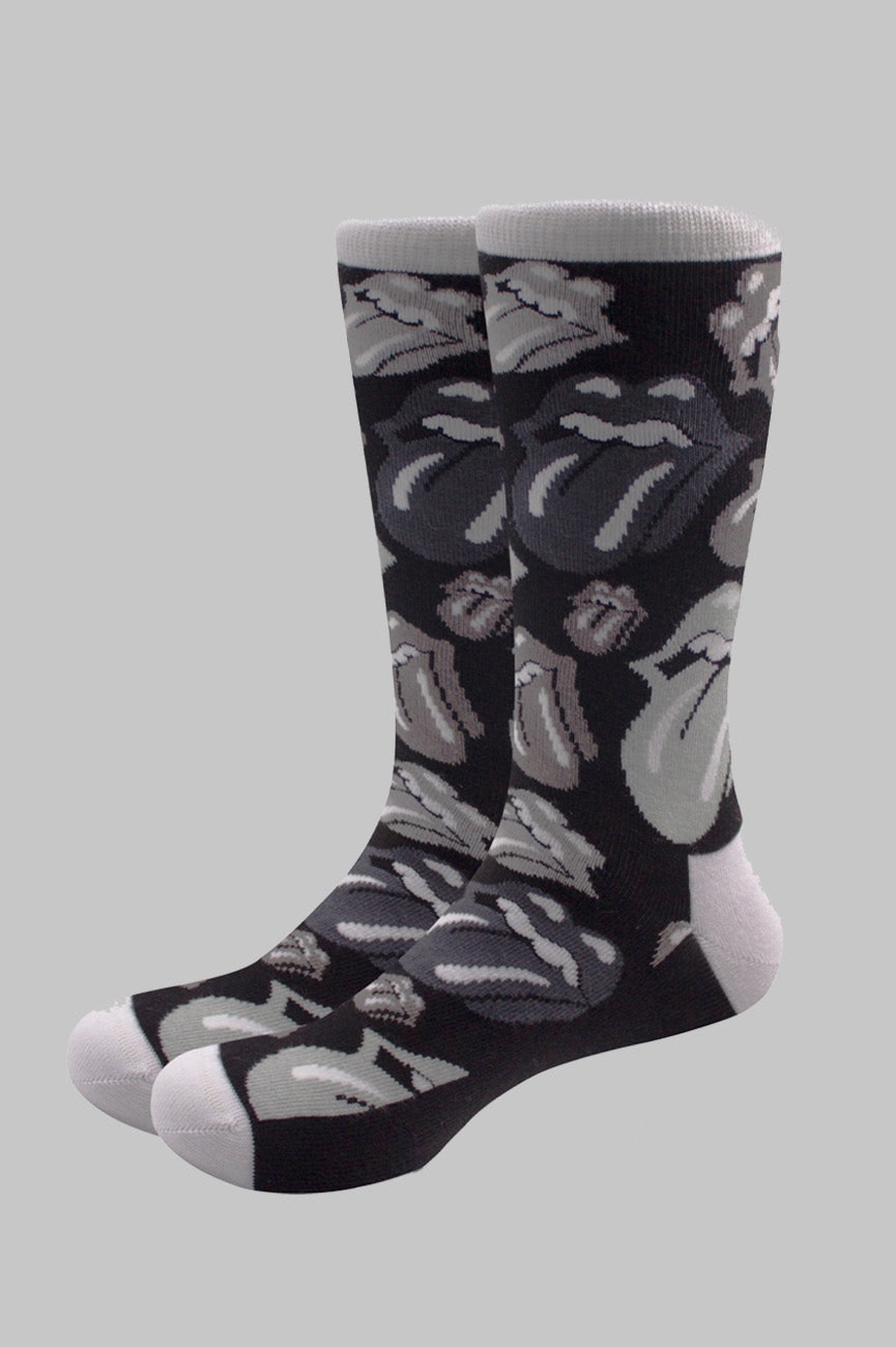 Paradiso Clothing Unisex The Rolling Stones Classic Tongue Socks