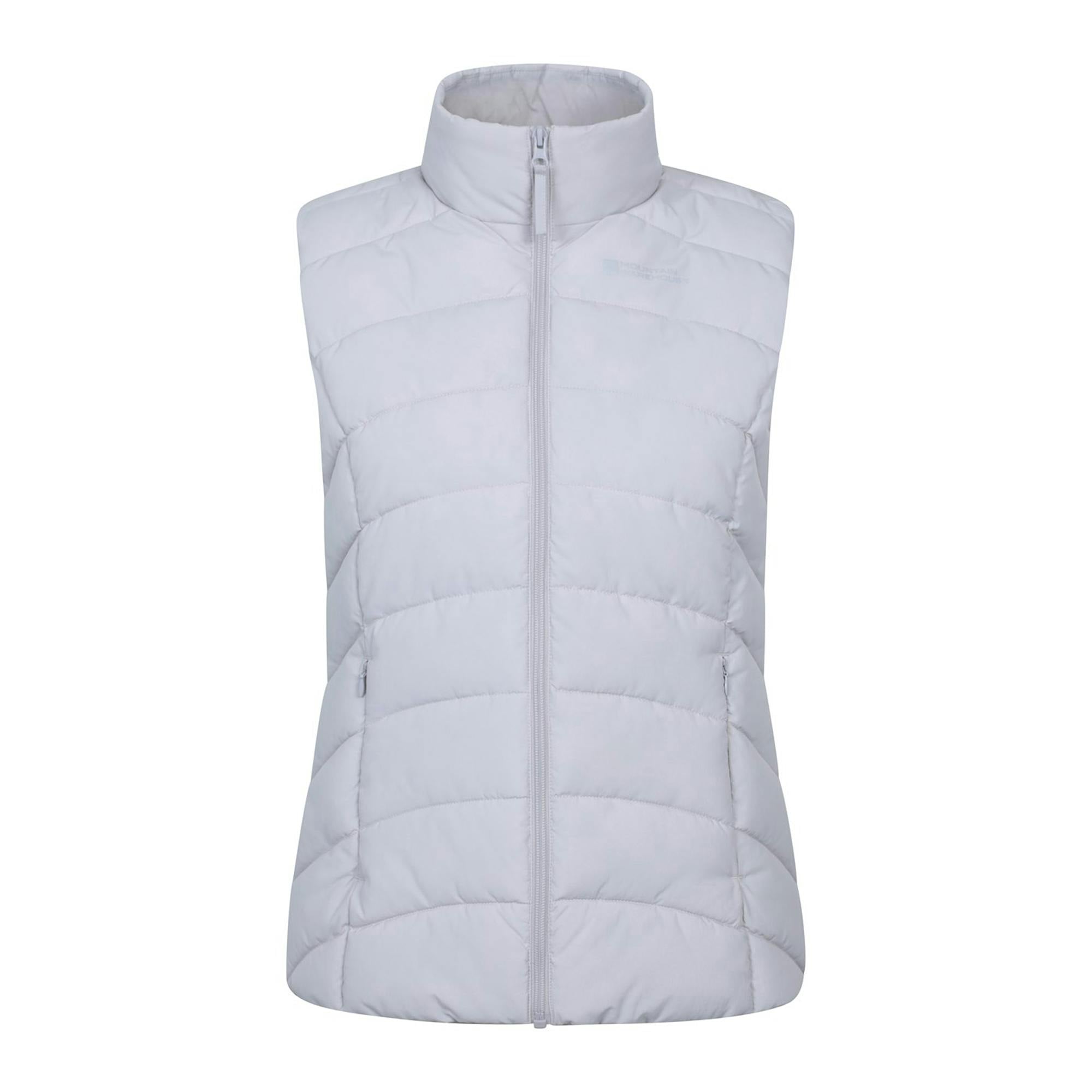 Mountain Warehouse Women's Light/Beige Opal Padded Gilet - 14 Uk - 100% Nylon
