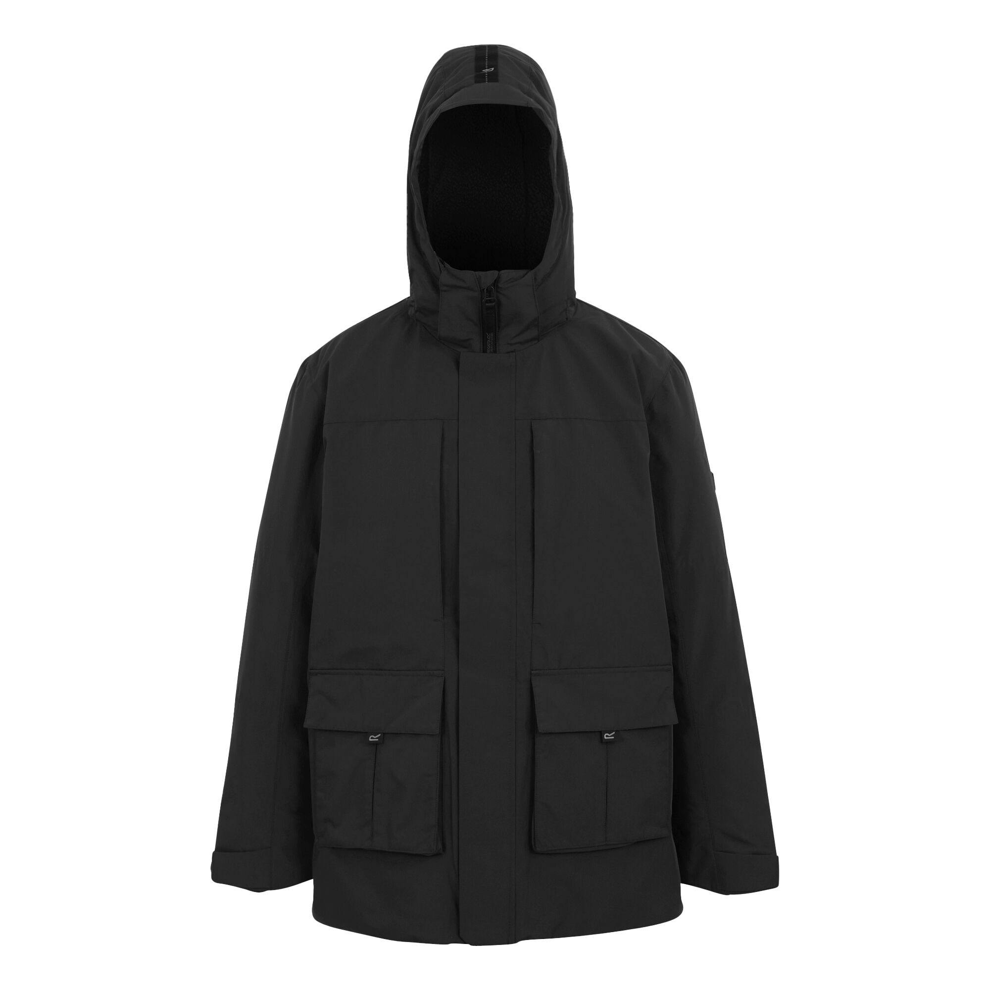 Regatta Men's Black Marron Insulated Waterproof Jacket - Xl - 100% Polyester