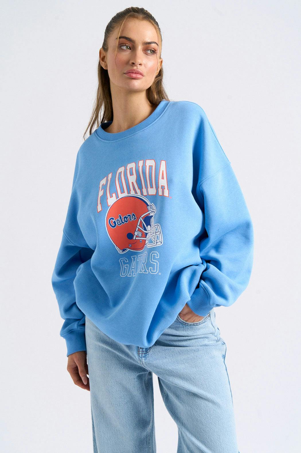 Urban Bliss Florida Oversized Sweatshirt - M