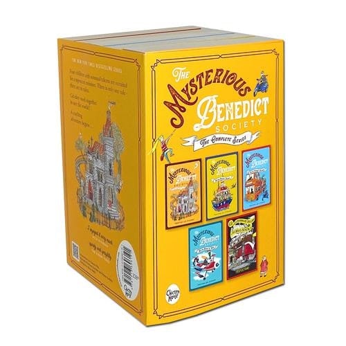Chicken House The Mysterious Benedict Society Complete Series 5 Collection By Trenton Lee Stewart